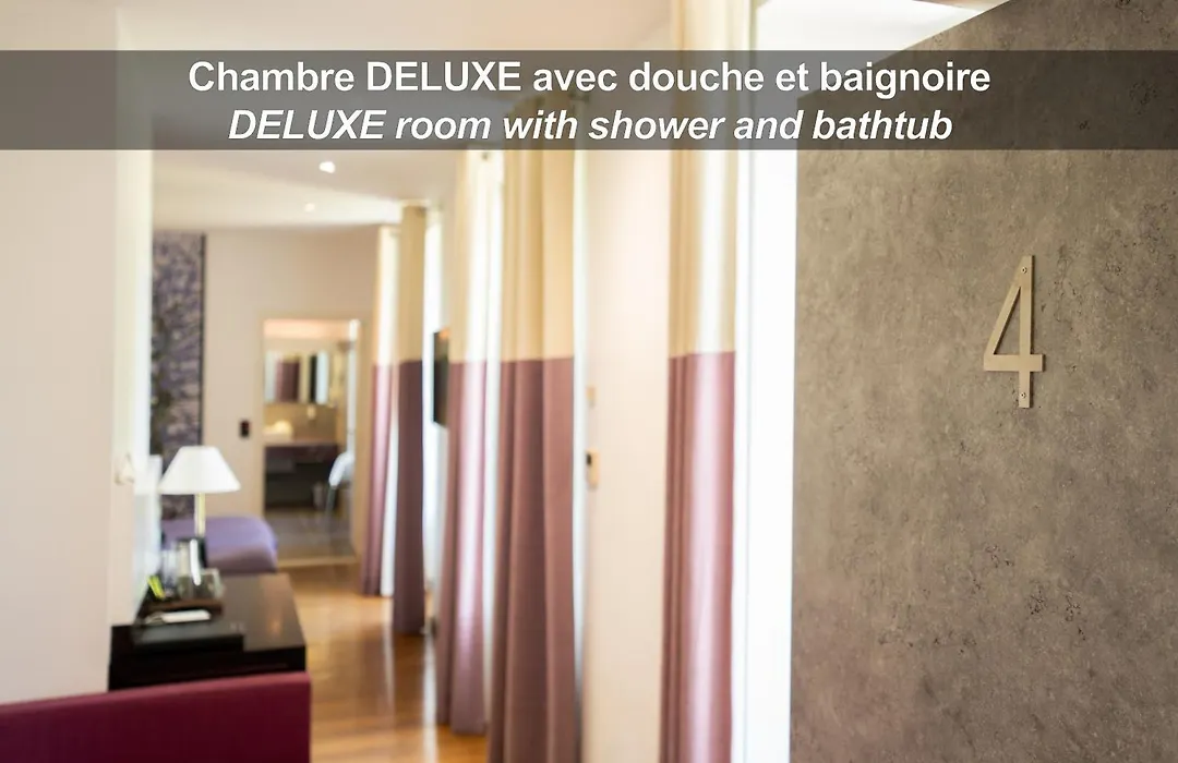 HÔTEL LA FERME DE BOURRAN - RODEZ - parking privé avec bornes pour voitures électriques-1