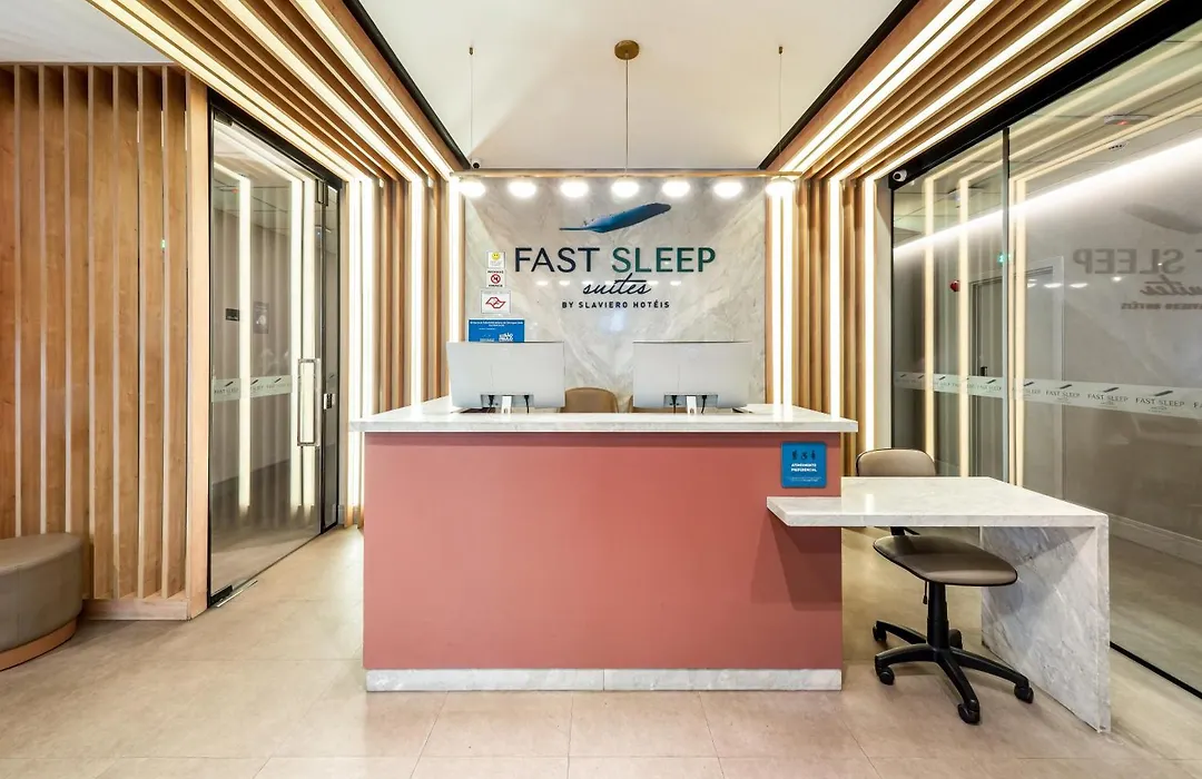 Fast Sleep Suites by Slaviero Hoteis - Hotel dentro do Aeroporto de Guarulhos - Terminal 2 - desembarque oeste-1