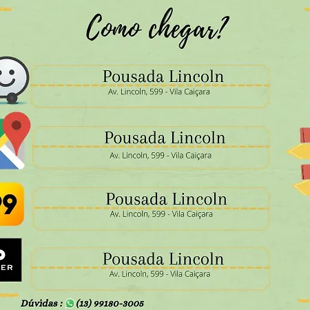 Pousada&Hostel Lincoln Praia Grande-2