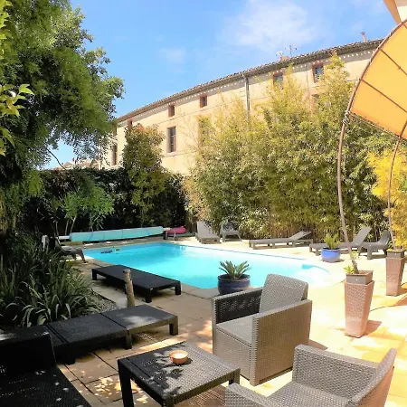 La Villa Carcassonne, piscine chauffée, Cité à 600m, Clim, Parking, Borne VE-3