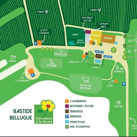 Locations insolites vie en plein air cabane et tipi Bastide Bellugue maison d'hôtes reseau Bienvenue à la ferme à 3 mn de lourmarin-2