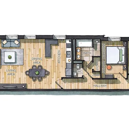 12, Apartments, 4-6 Pers, Central, Stunning View, Near Supermarket & Public Transport-3