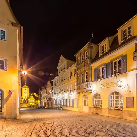 Historik Hotel Goldener Hirsch Rothenburg-3
