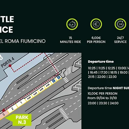 B&B Hotel Roma Fiumicino Aeroporto Fiera 1-2