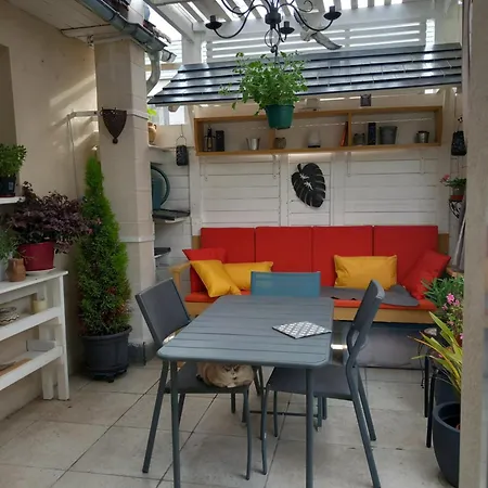 Chambre César B&B- au 1er - Villa Chaumonty-3