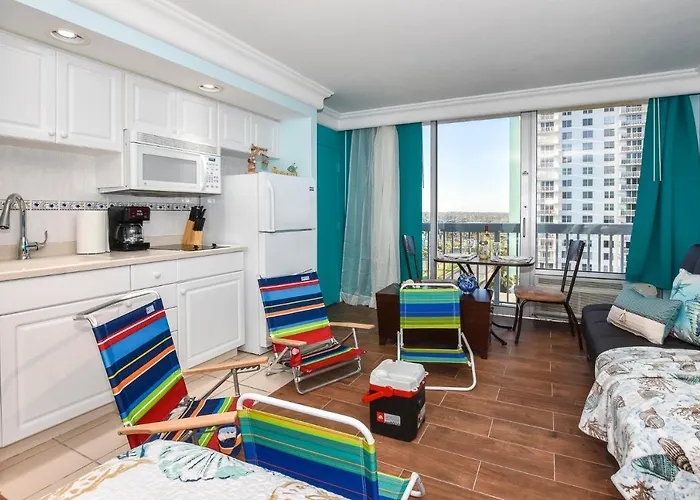 Ocean View Studio Condo. Daytona Beach
