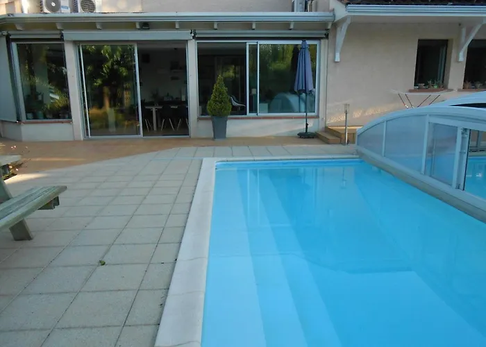 chambre hôte avec piscine - La Vialatte Gaillac