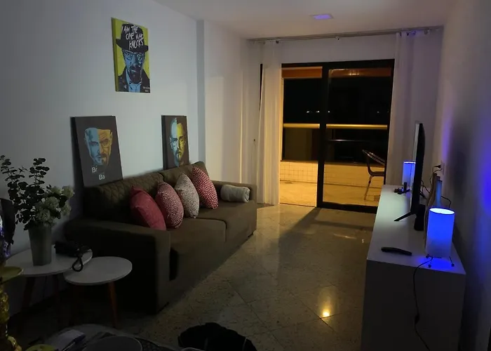 Apart-Hotel Com Varanda De Frente Para O Mar Da Praia Da Costa Vila Velha 