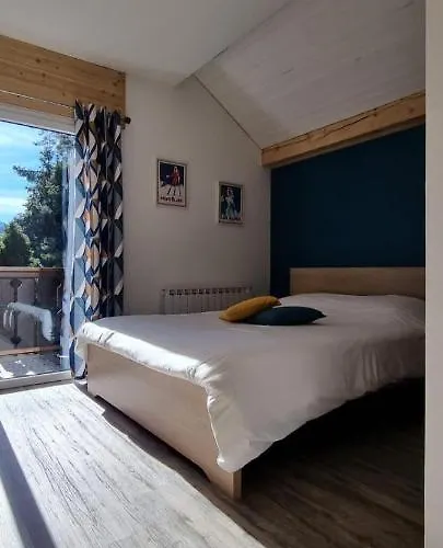 Mont Bivouac, Chambre,Entree Et Sdb Privee,Balcon Vue Mtblanc Passy 