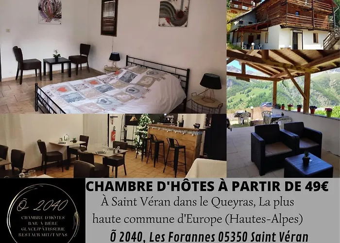 Õ 2040 Chambre Marmotte Saint-Vérand