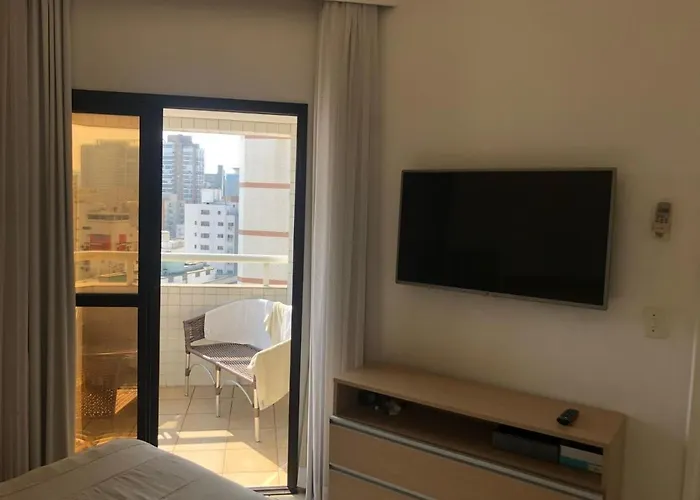 Flat Na Praia De Santos! Consulte Condicoes Para O Ano Novo!