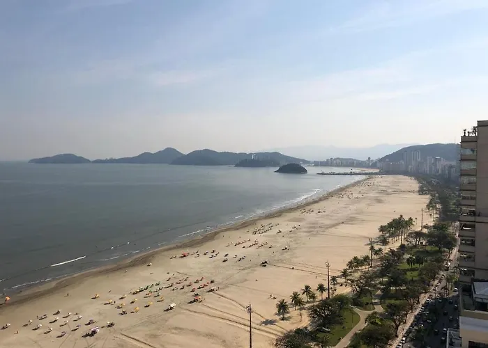 Flat Na Praia De Santos! Consulte Condicoes Para O Ano Novo!