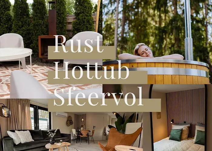 Bosrijk Chalet - Hottub - Veluwe Putten