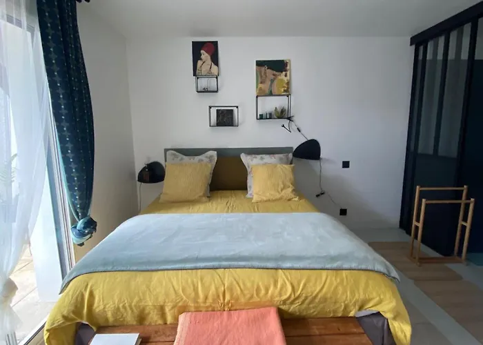 Cosy Room Private Bath And Garden Anglet