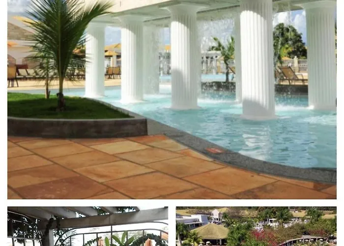 Lacqua diroma com fogão, geladeira, micro-ondas, Park aquático 24h, acomoda até 5 pessoas Hotel Caldas Novas