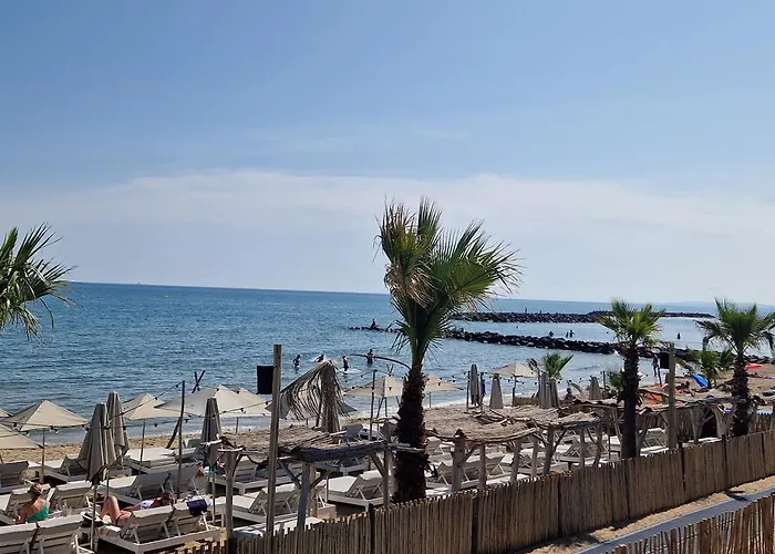 MH Empl calme- La Carabasse- Restos, Bar&Acces Plage, 3Chb, 2Sdb Vias