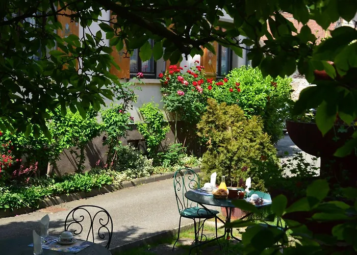 Logis Hôtel du Centre - Halte idéale en cyclotourisme avec garage à vélos clos Molsheim