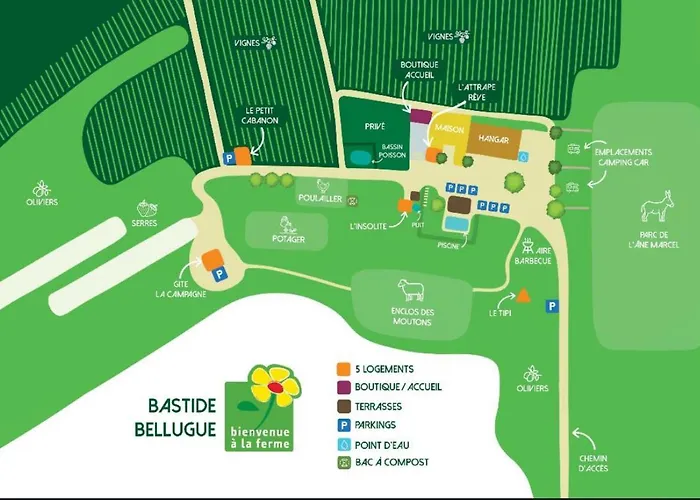 Bastide Bellugue Maison d'hôtes à La Ferme à 3 minutes de Lourmarin Cadenet