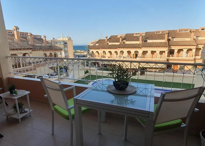 Precioso apartamento en complejo residencial con piscina y vistas al mar Santa Pola