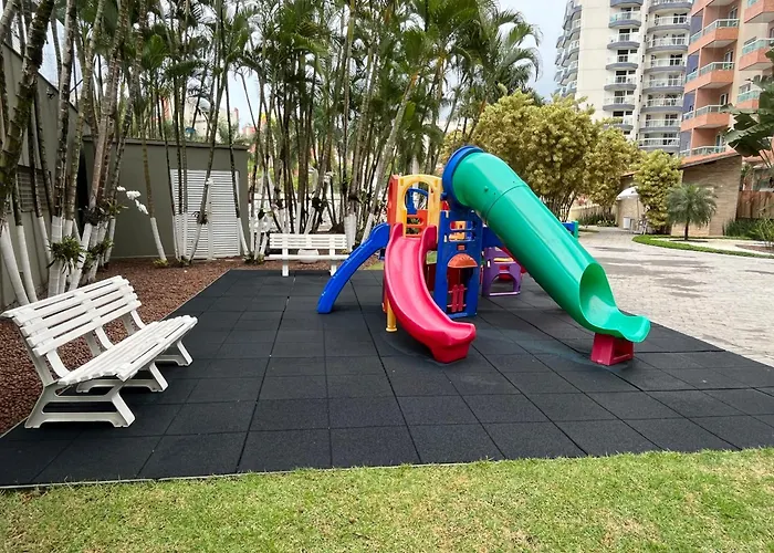 FLAT BOULEVARD RIVIERA COM AR A 150 m DA PRAIA ! PROMOÇÃO De 08 a 11 de Maio - Aproveite ! Riviera de Sao Lourenco