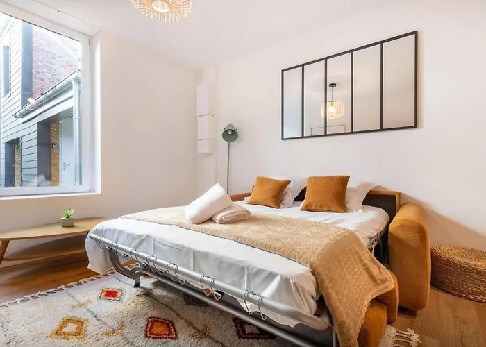 Appartement Le Bras d Or, Balnéo Privée, Nausicaa Boulogne-sur-Mer