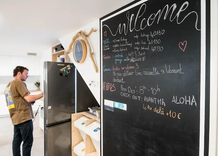 Bed and Breakfast Ted Surf House à Capbreton