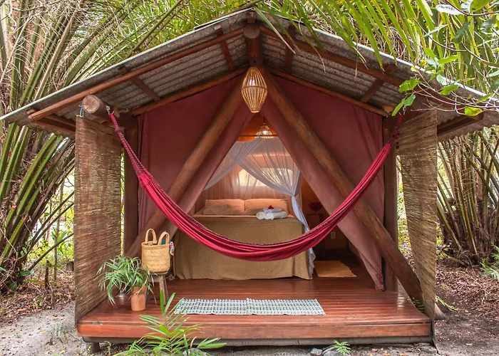 Canto de Jurema Corumbau Glamping, Chalé, Acolhimento e Sustentabilidade