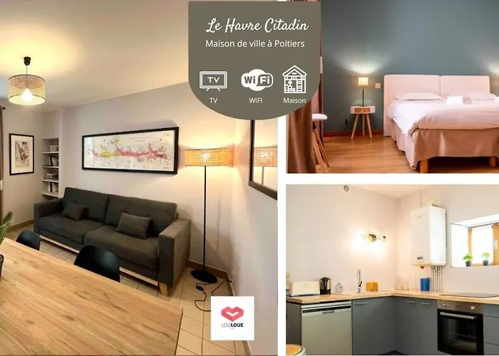 Le Havre Citadin - Maison de ville à Poitiers