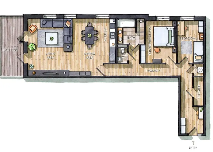 12, Apartments, 4-6 Pers, Central, Stunning View, Near Supermarket & Public Transport Oisterwijk