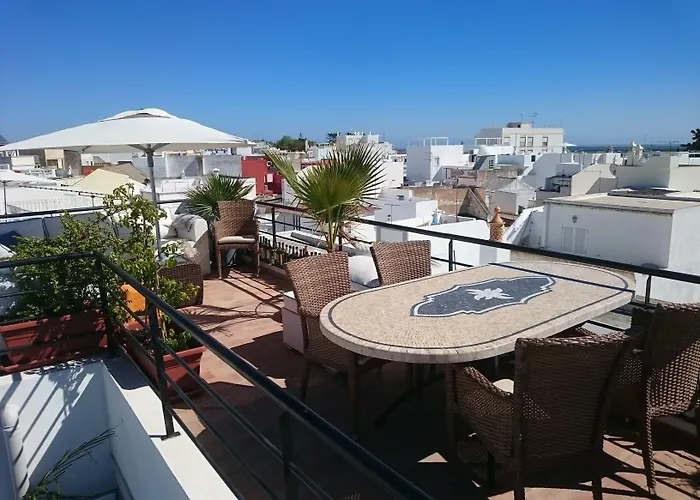 Zenit Olhao B & B With Sea View Rooftop Terrace