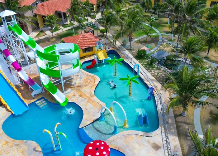 Jangadeiro Praia Hotel Resort - Parque Aquático e Pé na Areia Aquiraz