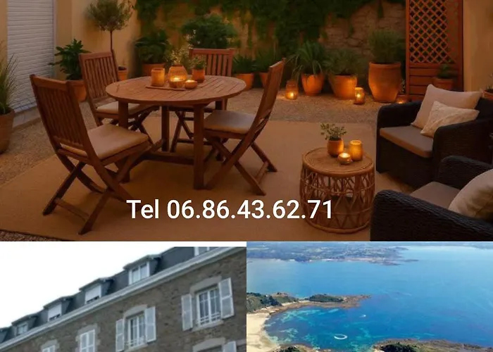 TY SAM Bretagne - Bel appartement maison RDC Terrasse T3-T4 proche plages et commerces Trébeurden