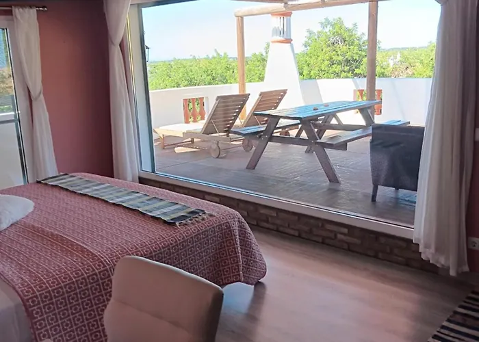 Alojamento local Patudos, Suite com terraço privado