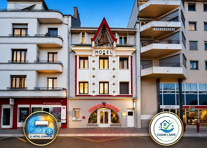 Hotel Le Comte Rouge à Thonon-les-Bains