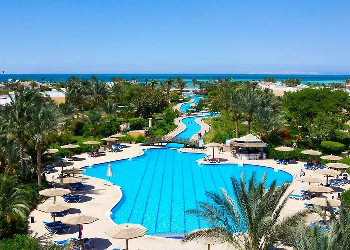 Resorts e hotéis com parques aquáticos em Hurghada